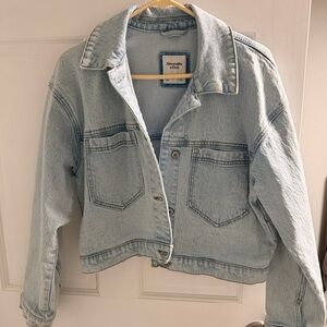 Abercrombie & Fitch Women's Classic Blue Jean Jacket